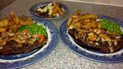 Aubergine Baked Boats