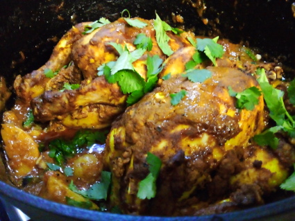 Bombay Chicken Pot Roast recipe, eat well on universal credit