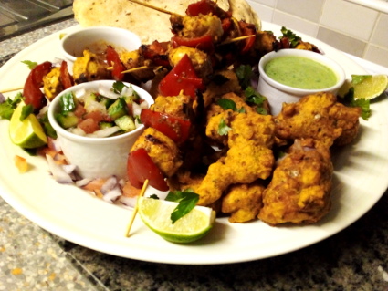 Chicken Tikka Masala Skewers