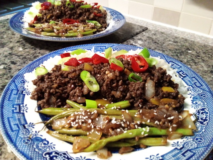 Chinese Garlic Green Beans