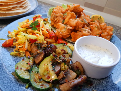 Sauteed Courgette & Mushrooms recipe, eat well on universal credit