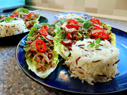 Thai Larb Salad recipe, eat well on universal credit