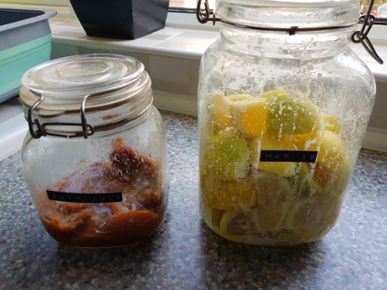 Preserved Lemons, eat well on universal credit