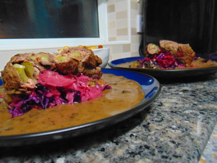 Zrazy Zawijane recipe, eat well on universal credit