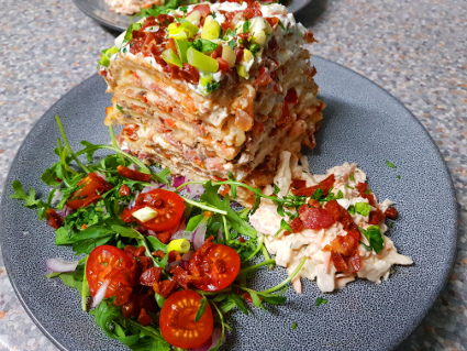Pancake Cake recipe, eat well on universal credit