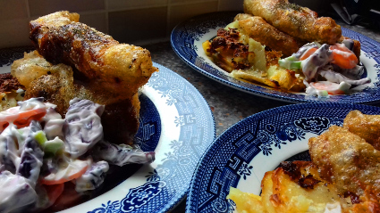 Dodgy Spring Rolls recipe